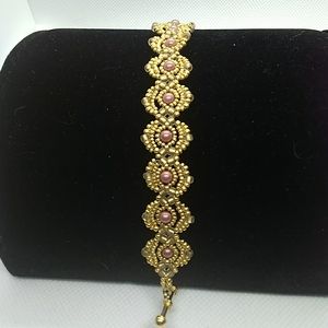 Handmade Beaded Lace Bracelet